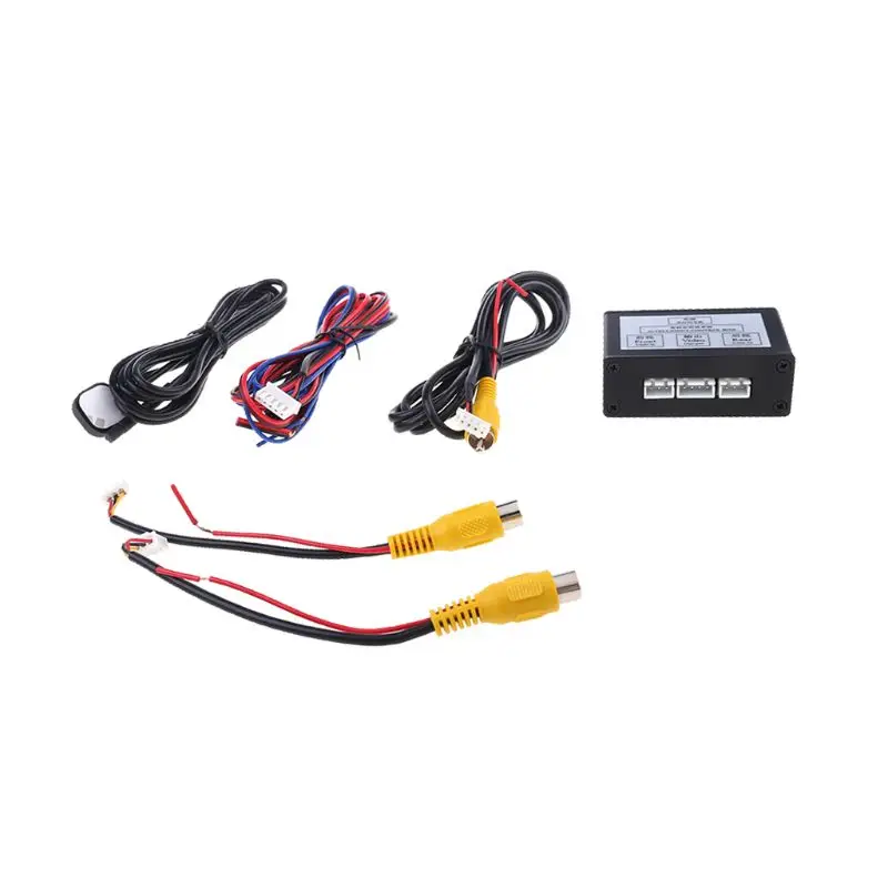 Parking Intelligent Control Box 2Ch Car Camera for Image Video Automatic Switc - £19.76 GBP