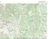 Logan Peak Quadrangle Utah 1969 USGS Topo Map 7.5 Minute Topographic - $23.99
