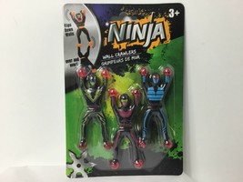 Ninja Wall Crawlers Flips Tumbles Rolls Down Wall Party Supply Stocking Stuffer - £3.71 GBP