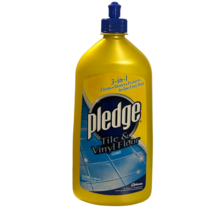 Pledge Tile &amp; Vinyl Floor Care Cleaner 3 in 1 Squirt Mop Shines 27 Fl Oz - £25.39 GBP