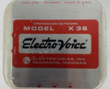 Electro-Voice Crossover Network Model X36 16 OHMS 3500 CPS Mde in the U.... - $49.49