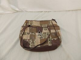 Etienne Aigner Purse/Handbag Unique Design Fabric Shell Partial 50167 - $10.93