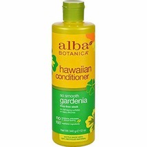 NEW Alba Botanica Hawaiian So Smooth Hair Conditioner Gardenia Hydrating 12 Oz - £14.15 GBP