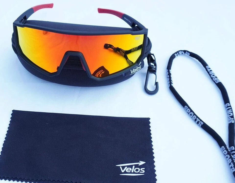 Velos™ Sports Sunglasses - Baseball Cycling Softball Polarized Mirror Le... - $17.99