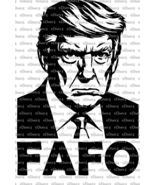 Trump Angry Face FAFO Cut Vinyl Decal Sticker US Seller MAGA America First - €5,90 EUR+