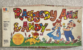 Raggedy Ann &amp; Andy Board Game Milton Bradley Complete. Vtg 1980. Bobs-Me... - £15.37 GBP