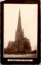 Vtg Postcard RPPC 1909 Stockport England UK - St. George&#39;s Church UNP - £11.83 GBP