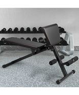 Multi-Functional Adjustable Full Body Exercise Weight Bench - Color: Black - €126,86 EUR