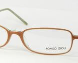 ROMEO GIGLI RG32001 BROWN WHITE GREEN / GOLD EYEGLASSES RG320 49-16-135m... - $77.23
