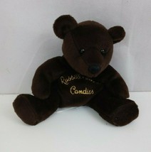 Vintage Russell Stover Candy I Love Chocolate 6&quot; Mini Bean Bag Plush - £9.87 GBP