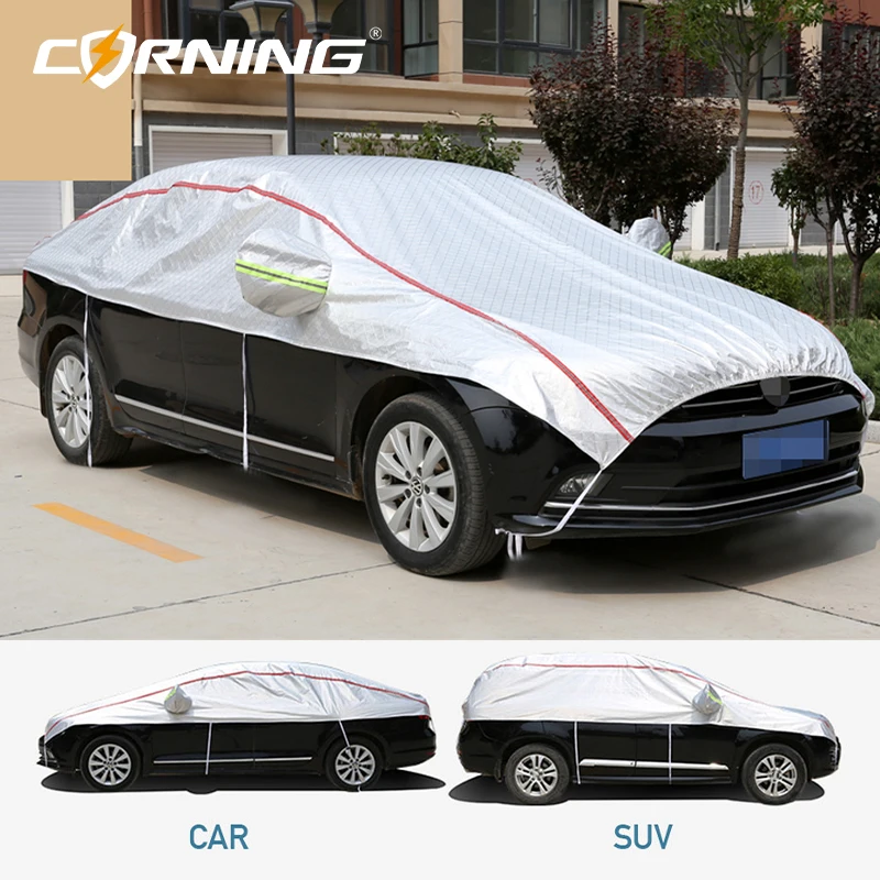 Outdoor Half Car Hail Proof Cover Vehicle Awning Waterproof Covers Exterior - £51.75 GBP+