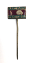 Vintage Czech Enamel Stick Pin Zampiony Jaromer Mushrooms - $10.00