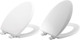 Bemis 1500Ec 390 Toilet Seat With Easy Clean, Cotton White And Mayfair, ... - £58.93 GBP