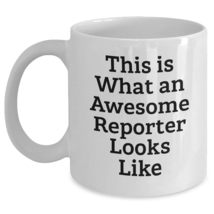 Reporter Coffee Mug: Funny Inspirational Gifts for Reporters - This Is What An A - £13.18 GBP+