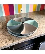 BeGrella 6 Section Serving Tray Party Holiday Platter Pastel Beige/Pink ... - €28,27 EUR