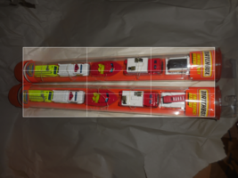 Matchbox 5 Pack &quot;Emergency Rescue&quot; Mint Vehicles In Connectable Play Tube - £3.95 GBP