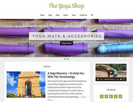 [New Design] * Yoga * Store Blog Website Business For Sale Turnkey Auto Content - £72.72 GBP