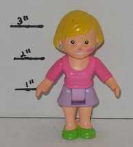 Fisher Price Little People Bendable Poseable Woman Mother FPLP - £7.67 GBP