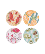 New Celebrate Together Summer Tropical Fruit Salad Plates 12-Piece Set - $67.68 CAD