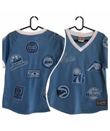 Hardwood classics kids jersey with basketball team patches size L - $1,504.12 MXN