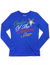Order of the Eastern Star Blue Long Sleeve T-Shirt - £30.36 GBP