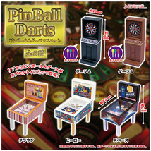 Pinball &amp; Dart Game Mascot Mini Figure - Complete Set of 5 Diorama Lego - £29.58 GBP