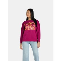 Positivitees Women’s Graphic Fleece Sweatshirt with Long Sleeves, Size L... - $21.77