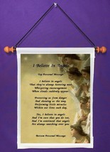 I Believe In Angels - Personalized Wall Hanging (329-1) - £15.70 GBP