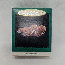 Hallmark Keepsake Christmas Ornament Merry Walrus Miniature - £7.87 GBP