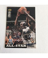1994 SHAQUILLE O&#39;NEAL Upper Deck Basketball Card # 197 Made in USA - £6.66 GBP