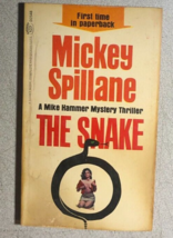 THE SNAKE Mike Hammer by Mickey Spillane (1964) Signet paperback 1st - £11.46 GBP