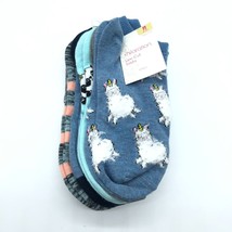 Xhilaration Womens Low Cut Socks 6 Pairs Novelty Unicorn Panda Blue Gray... - £6.13 GBP
