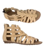 Womens Authentic Leather Mexican Sandals Huaraches Zipper Gladiator Sand... - $664.28 MXN
