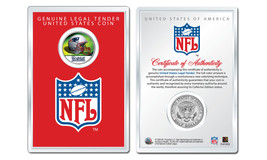 NEW ENGLAND PATRIOTS NFL Helmet JFK Half Dollar Coin w/ Display Case LIC... - $9.46