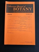 American Journal of BOTANY Official Publication December 1986 Volume 73  No 12 - £23.36 GBP