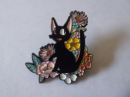 Disney Trading Pins Studio Ghibli Kiki&#39;s Delivery Service Jiji Floral - £8.63 GBP