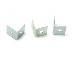 1959-1962 Corvette Bracket Kit Heater Cover Cover Package Tray 3 Pieces - £17.99 GBP