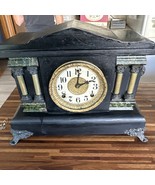 ANTIQUE MANTLE CLOCK (17” Long) - $499.00