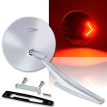 Chrome RH LED Turn Signal Convex Rear Side View Door Mirror for 66-72 Ch... - £47.65 GBP
