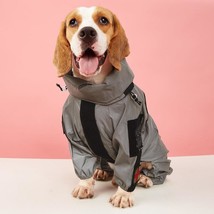 Stay Dry and Stylish: The Ultimate Reflective Pet Raincoat - £10.24 GBP+