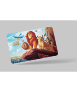 DISNEY , 2 pc credit card skin &amp; DEBIT CARD,TROLLEY &amp; GYM,stickers - $8.99