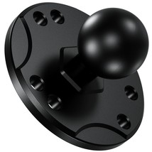 1&#39;&#39; Ball Mount Base With Aluminum Alloy Amps Hole Round Plate &amp; 1&#39;&#39; Tpu ... - $24.99