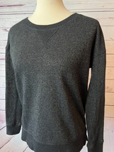 American Eagle Pullover Sweatshirt Small Tinsel Metallic Ugly Christmas Y2K - $27.11