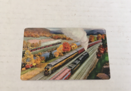 Pennsylvania railroad 1951 plastic pocket calendar - $362.91 MXN