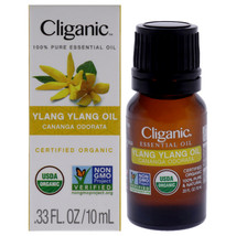 Organic Ylang Ylang by Cliganic for Unisex - 0.33 oz Oil - $12.77