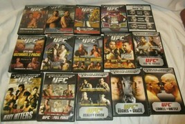 Huge Lot of 19 UFC Fighting DVD Sets See Pictures for List Buy It Now TL10 BIN - £39.14 GBP