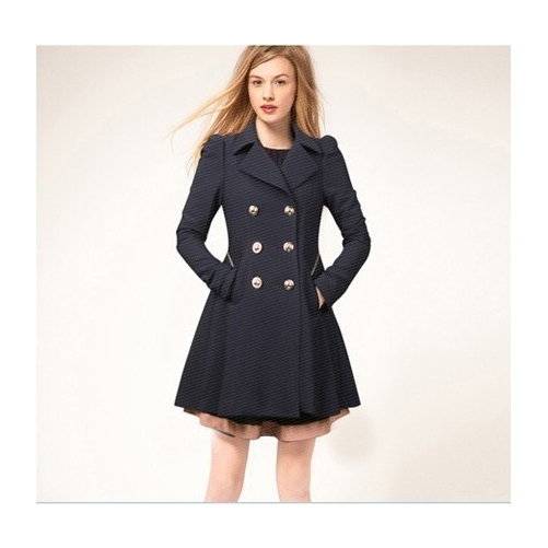 Women's Light Trench Coat   Mid thigh length ladies traditional trench coat Nav Item image 10