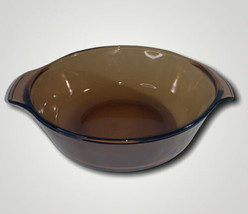 Anchor Hocking Amber 1.5 Qt. Bowl Oven Microwave Safe USA - £8.74 GBP