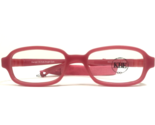 Kids Bright Eyes Eyeglasses Frames Harper 43 Matte Pink Rubberized 43-16... - $65.23