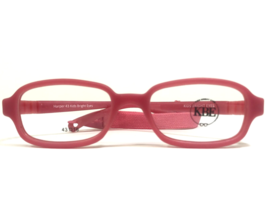 Kids Bright Eyes Eyeglasses Frames Harper 43 Matte Pink Rubberized 43-16-110 - £51.15 GBP